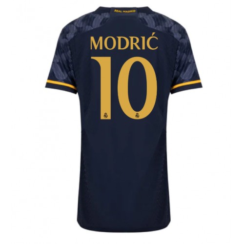 Real Madrid Luka Modric #10 Gostujuci Dres za Ženska 2023-24 Kratak Rukav